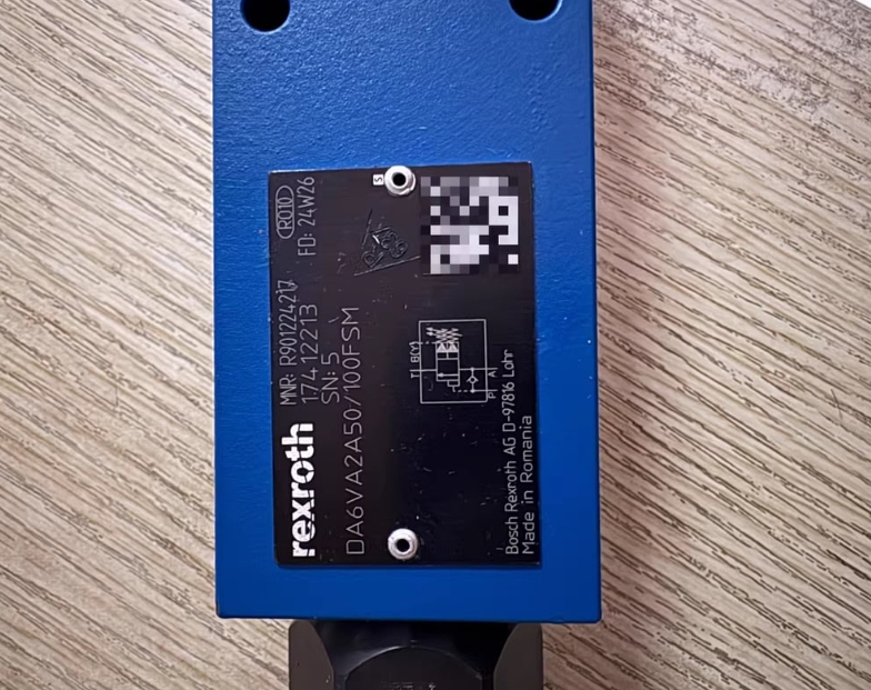 Rexroth R901224217 Pressure Control Valve DA6VA2A50/100FSM